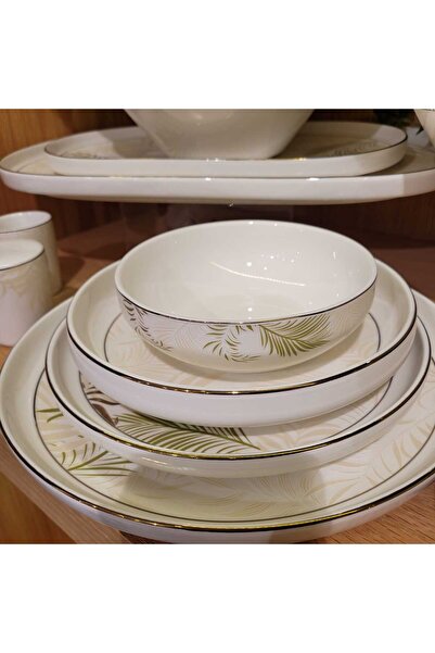 Karaca Streamline Freyha 59 Parça 12 Kişilik Yemek Takımı