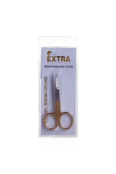 KOZEL EXTRA Manicure Scissors Chrome-Yellow
