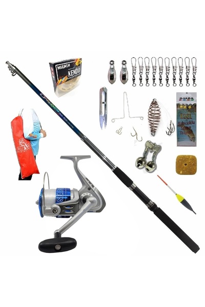 BAUER Onliner 300cm 100-200gr Kendo Sea Power 50 Kıyı Olta Takımı Seti