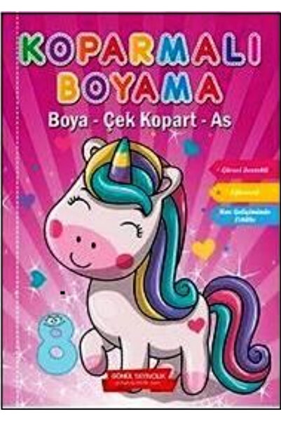 GÖNÜL YAYINCILIK Süper Eğlenceli Etkinlikli Aktivite Boyama Seti 10 Kitap