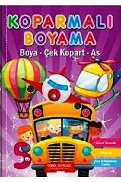 GÖNÜL YAYINCILIK Süper Eğlenceli Etkinlikli Aktivite Boyama Seti 10 Kitap