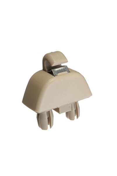 bigkey Clip pentru parasolar pentru Seat Leon 3 Mk3 2013-2020 CREAM (BEIGE) C...