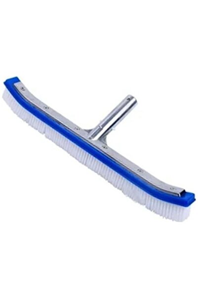 Atlaspool 45 cm Kavisli Metal Saplı Havuz Fırçası (Klipsli)