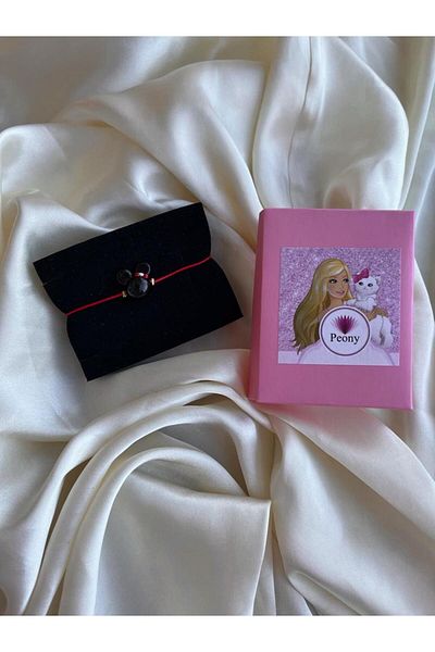 PEONY - peonyofficiall Minnie Glass Murano Bracelet Red String Bracelet