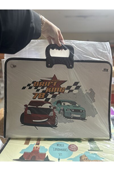 Südor Araba baskılı resim, proje çantası