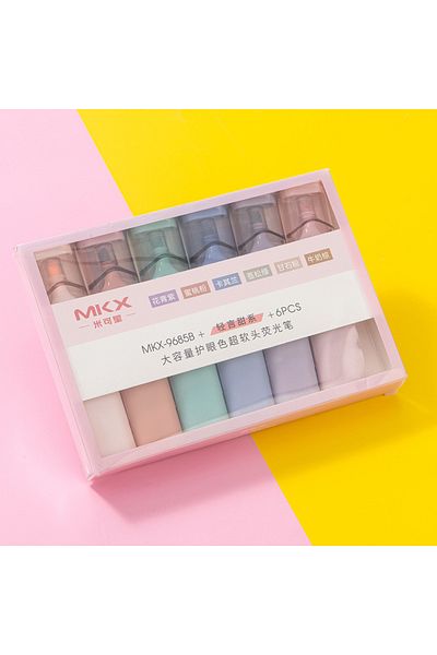 ASTAMON Premium 6 Colors Marking Marker Pen Set-Large Capacity, Morandi 2 Colors