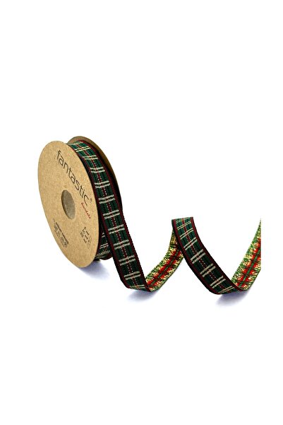 FANTASTIC KURDELE Panglică de Anul Nou țesută (16MM LĂȚIME - 10MT LUNGIME)