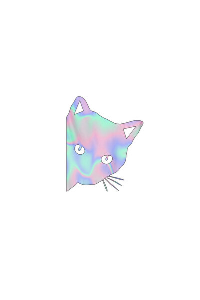 YAMANB Bgajdan Bakan Kedi Sticker Motorsiklet Araba PC Leptop HOLOGRAM