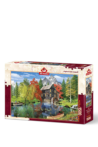 Art Puzzle Değirmen Kenarında Balık Avı Parça 1500 Parça Puzzle