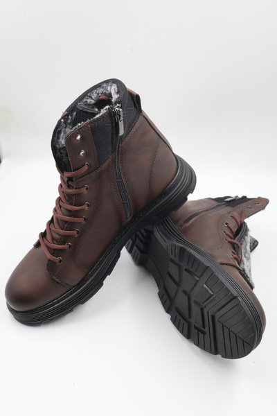 nazenintasarımlar PÁNSKÉ ZIMNÍ KOŽANY UVNITŘ Zipem ODOLNÉ DENNÍ POŠTOVNÍ BOTY ODOLNÉ PROTI CHLADU