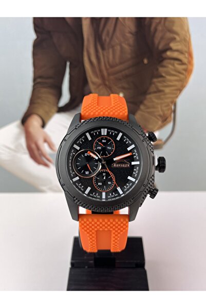 Slazenger SPOR SİLİKON ERKEK KOL SAATİ 5 ATM SU GEÇİRMEZ 2 YIL GARANTİLİ