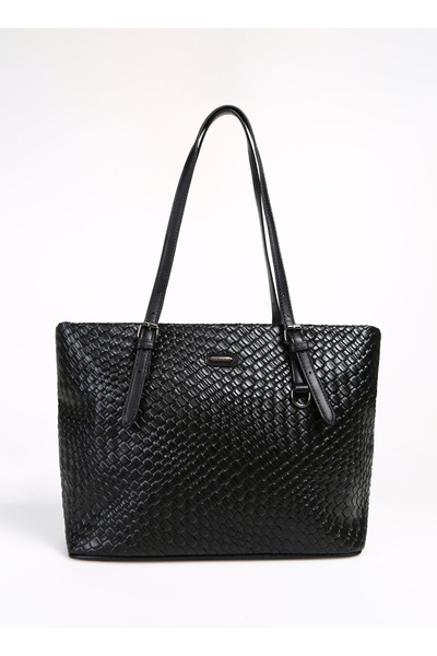 David Jones Siyah Kadın 28x34x14 Çapraz Çanta CH21122