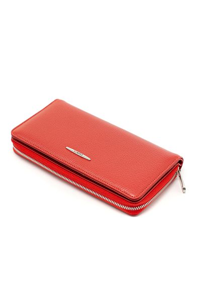 Eminsa Women's Red Genuine Leather Women's Wallet