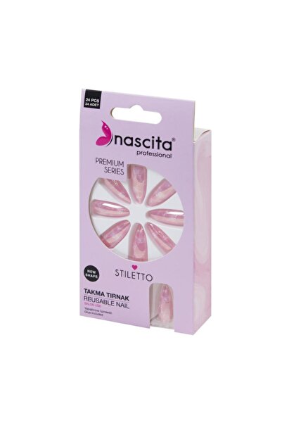 nascita Takma Tırnak Pembe Mermer 24'lü