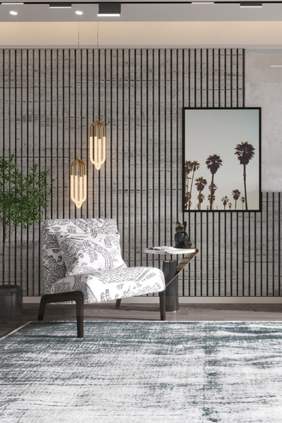 Dekoros Gri Ahşap Desen Duvar Kaplama, Dayanıklı Lambri Panel Boyu 12x290 cm,...