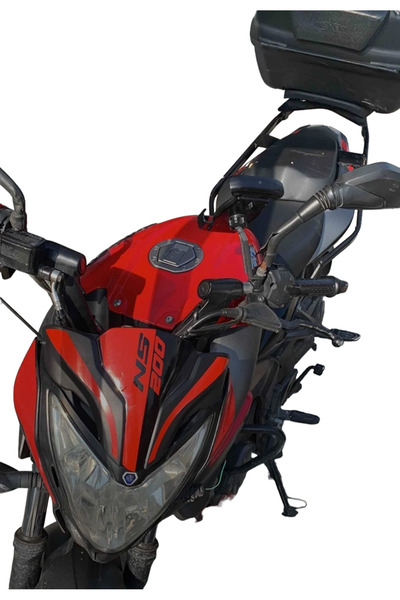 YAMANB Pulsar Ns 200 Windshield Ns 200 Head Sticker ORANGE