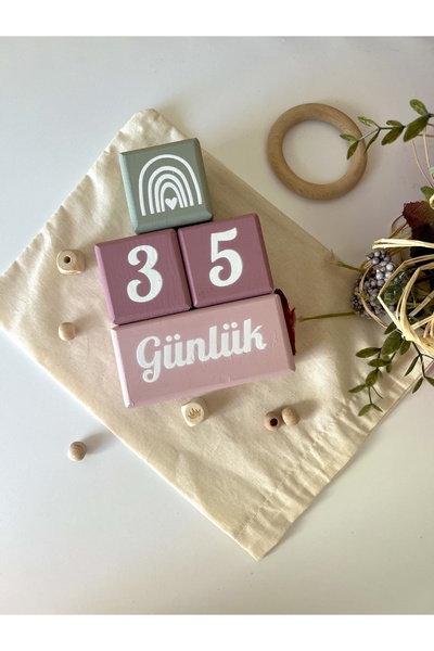 mogokids Bebek anı küpü seti