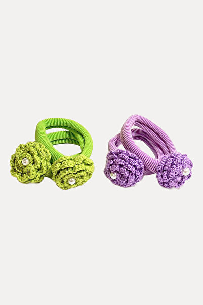 nftart.design Children's Rubber Buckle Set with Pearls, Roses and Flowers