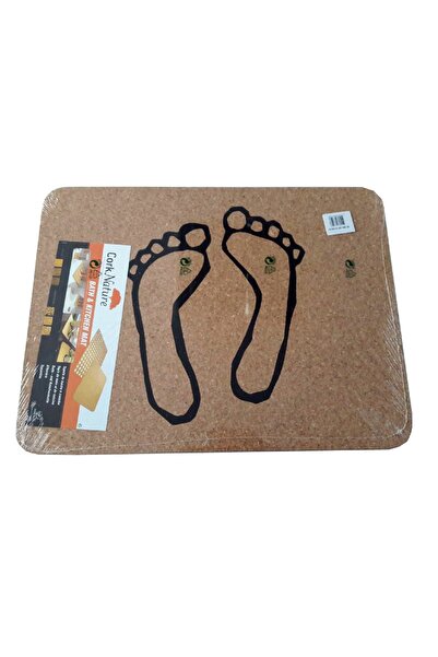 OCk Techno سجادة حمام للمطبخ من الفلين مقاس 45x65 سم