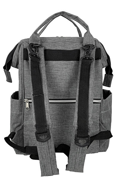 Stylo Gray Paris Women & Mother Baby Backpack