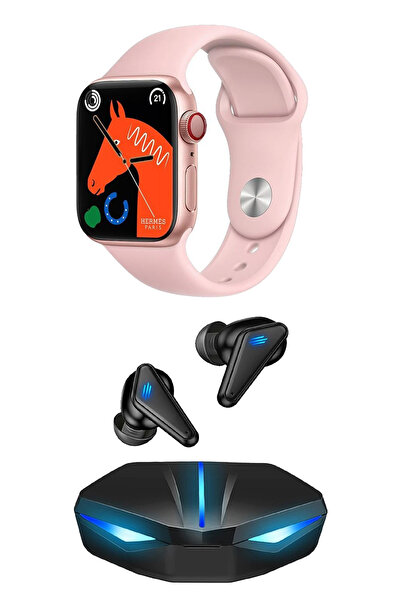 GoMarkt Watch 8 Akıllı Saat ve K55 Işıklı Oyuncu Bluetooth Kulaklık Fırsat Pa...