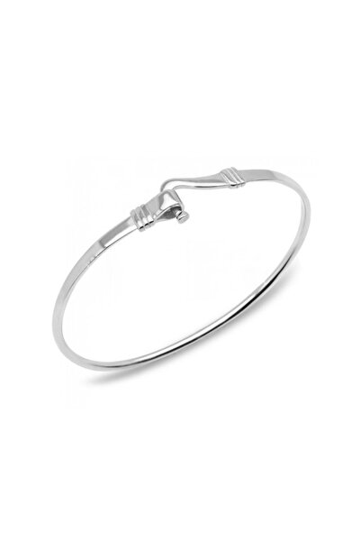 Gümüşcüm Lades Gümüş Kelepçe Bileklik