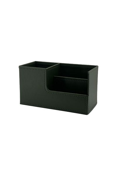 inn design Кожен органайзер за химикалки Beyoğlu Series, зелен, 11x20x9.5 см
