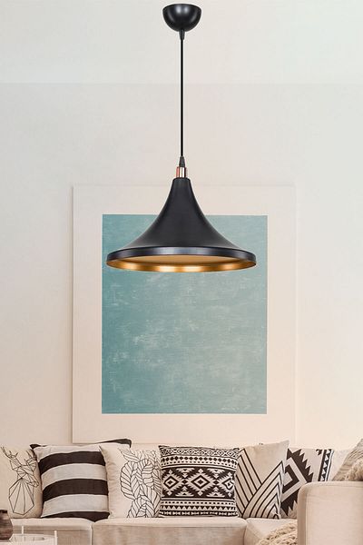 AG LightDesign Black Pendant Chandelier Bedroom Living Room Kitchen Hallway Lamp