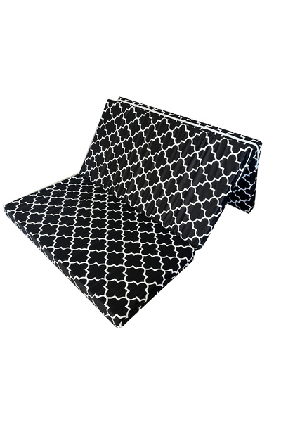 Vip Home Concept Market Ürünleri Çift Kişilik Sünger Yatak Katlanır Minder Yatak 120x195x8 CM-BÜYÜK KARAÇATI Katlanır Yer Yatağı