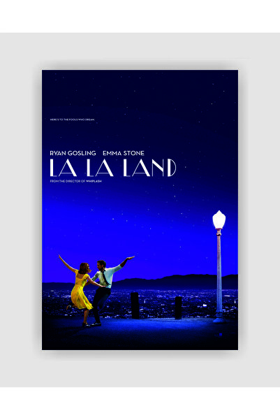 fırsatlar diyarı La La Land Film Duvar Posteri - Kalın Kağıt - Çerçevesiz