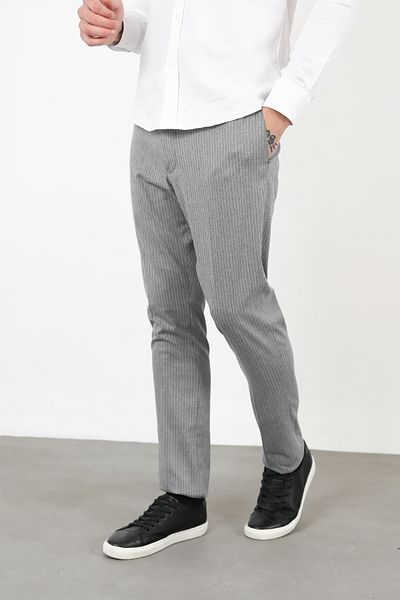 UFK MODA Ufkmoda Super Slimfit Men's Trousers Striped