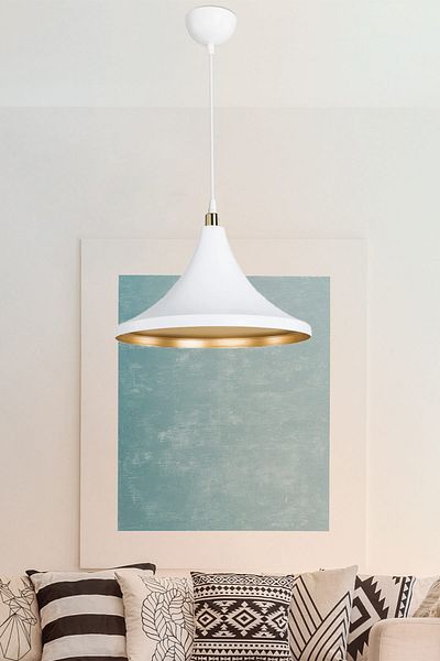 AG LightDesign White Pendant Chandelier Bedroom Living Room Kitchen Corridor Lamp