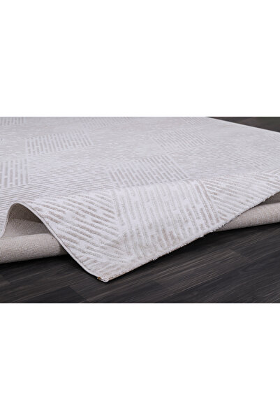 Almoss AURA 7203C BEYAZ-BEYAZ MAKİNE HALISI
