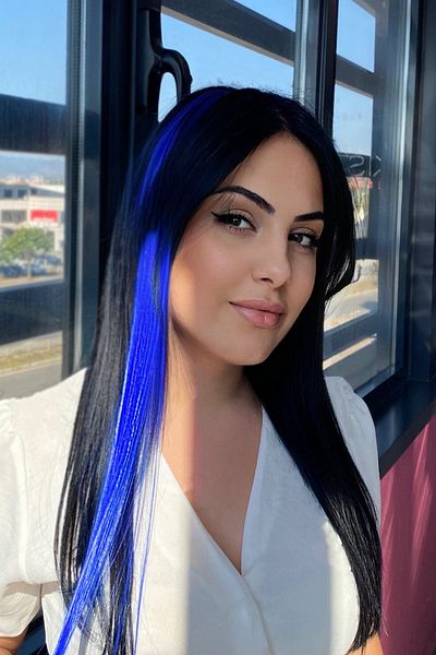 Navy blue hair accessories discount