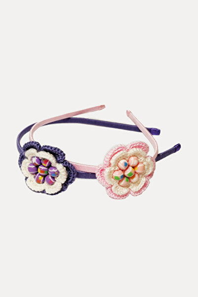 nftart.design Beaded Flowers Double Children's Crown Set - Children's World