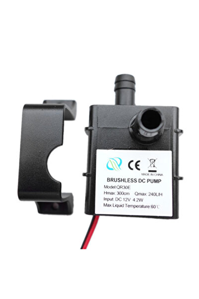 OEM 12 Volt Mini Dalgıç Tip Su Pompası Saatte 240 Litre (BOY 5,5 CM . EN 3,5 CM . YÜKSEKLİK 4,2 CM)