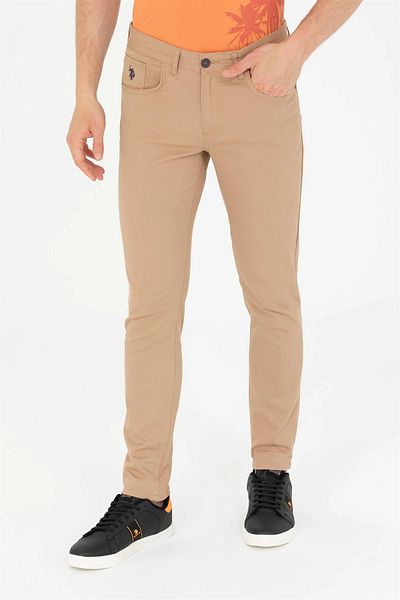 U.S. Polo Assn. ΒΑΣΗ. POLO ΑΝΔΡΙΚΟ ΑΘΛΗΤΙΚΟ SLIM FIT CHINOS ΠΑΝΤΕΛΟΝΙ G081GL078.000. 1728006   ΜΙΧΕΛ