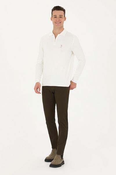U.S. Polo Assn. ΒΑΣΗ. POLO ΑΝΔΡΙΚΟ ΑΘΛΗΤΙΚΟ SLIM FIT CHINOS ΠΑΝΤΕΛΟΝΙ G081GL078.000. 1728006   ΜΙΧΕΛ