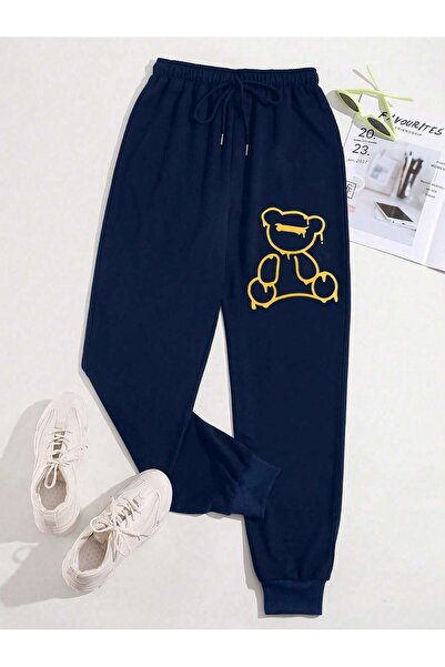 Adrift Φόρμα με σχέδιο αρκούδας και κορδόνι στη μέση, 4 εποχών