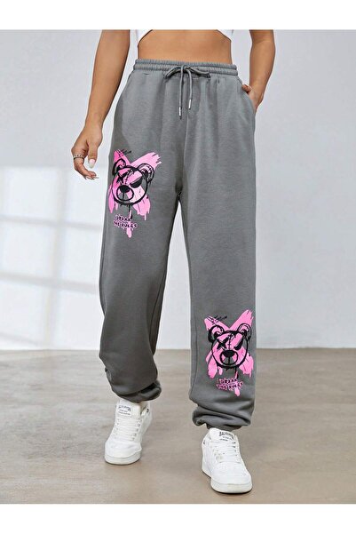 Adrift Coolane Trening cu șnur în talie, cu buzunare oblice, cu imprimeu dese...