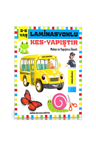 Enine Boyuna Eğitim Kes-Adhesive Training Set with Lamination