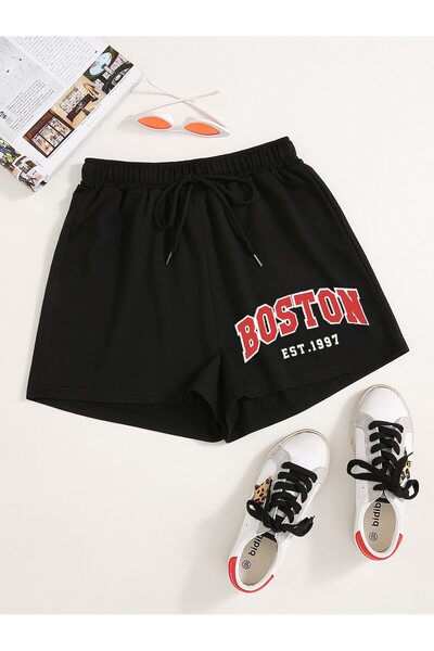 Adrift Pantaloni scurți de alergare Letter Graphic