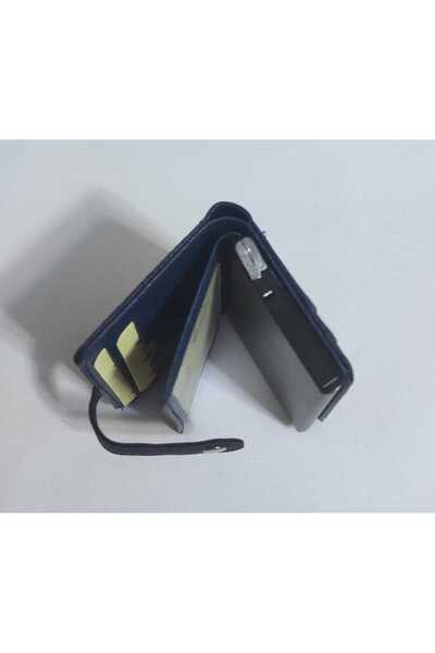 firdevsi hobi Автоматичний картковий гаманець - картата тканина - на застібці