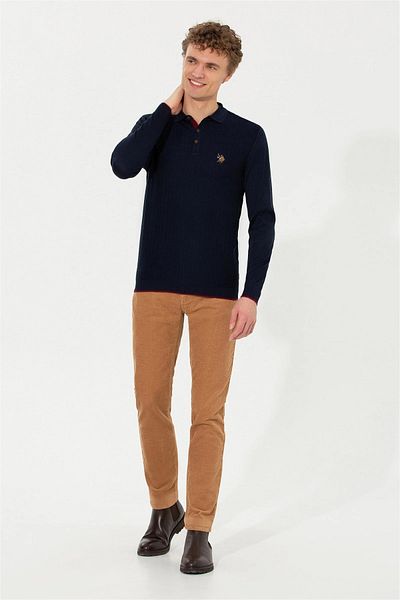 U.S. Polo Assn. Α.Π. ΠΟΛΟ ΑΝΔΡΙΚΟ 5 ΤΣΕΠΕΣ ΑΘΛΗΤΙΚΟ SLIM FIT ΚΟΡΔΟΥΡΟ ΠΑΝΤΕΛΟΝΙ G081SZ.078.000.1679877 CORDUROY