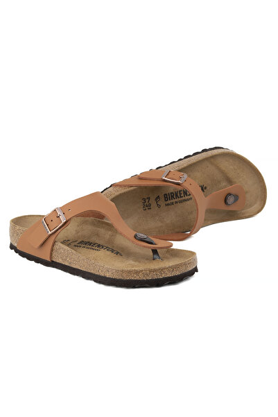 Birkenstock Σαγιονάρες Gizeh BS Καθημερινές Ορθοπεδικές Παντόφλες Εσωτερικό Δερμάτινο