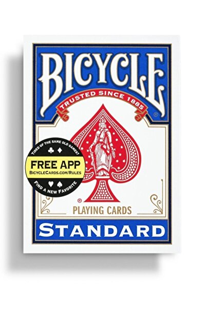 OyuncaklarÜlkesi Bicycle Standart Mavi Oyun Kağıdı Iskambil Destesi Standard ...