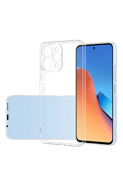 Xiaomi Redmi 12 Compatible Soft Flexible 3D Super Clear Silicone Case