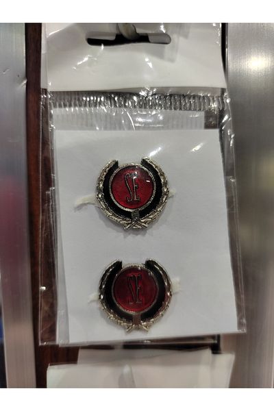 SS Oto Nuci armata turnata cu logo SE dimensiune 2x2 cm (2 buc)