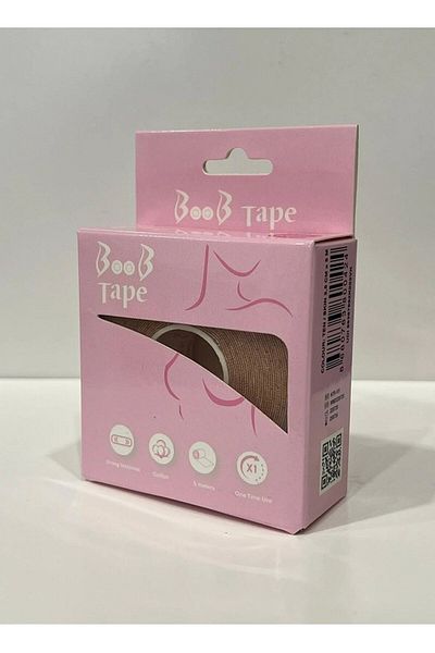 BOOB TAPE Skin Colour Lifter and Styling Tape - 10 Pieces (2,5 cm x 5 m)