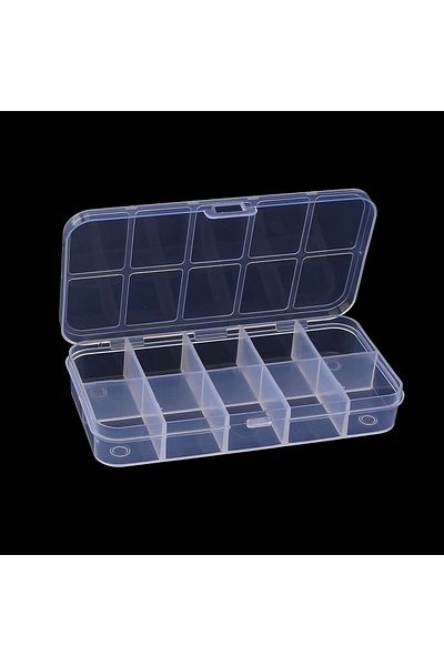 Hayal Sepeti 10 Compartment Organizer Box with Lid 132x69x22 mm